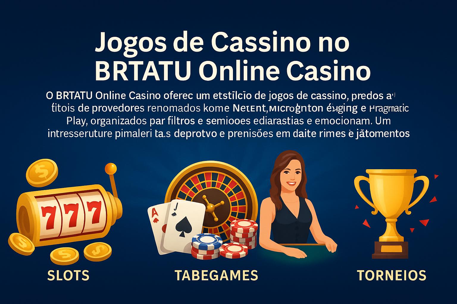 Jogos de cassino online BRTATU  