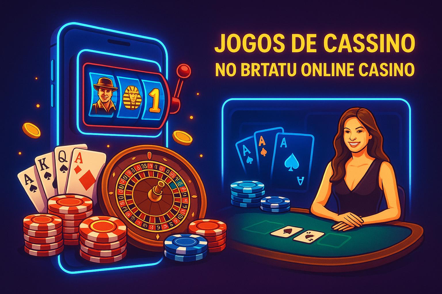 Jogos de cassino online inovadores e emocionantes na BRTATU
